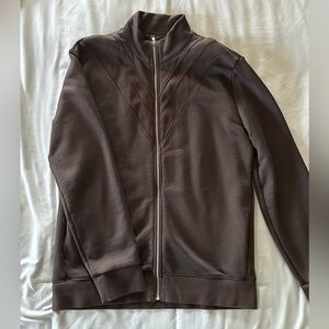 APC XL black zipper cardigan- like new